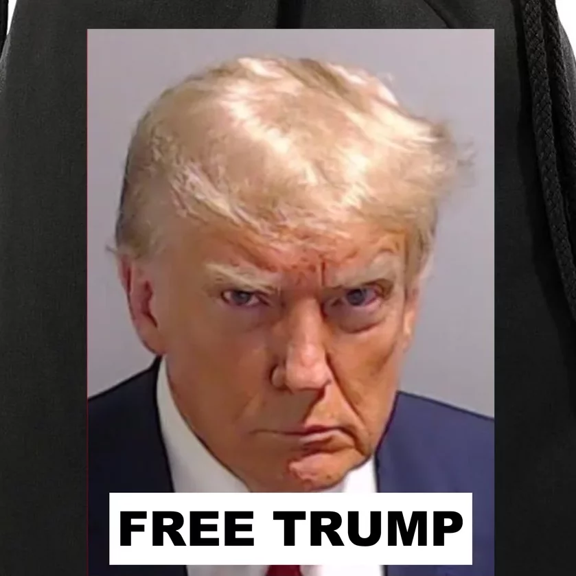 Free Trump Donald Trump 2024 President Drawstring Bag