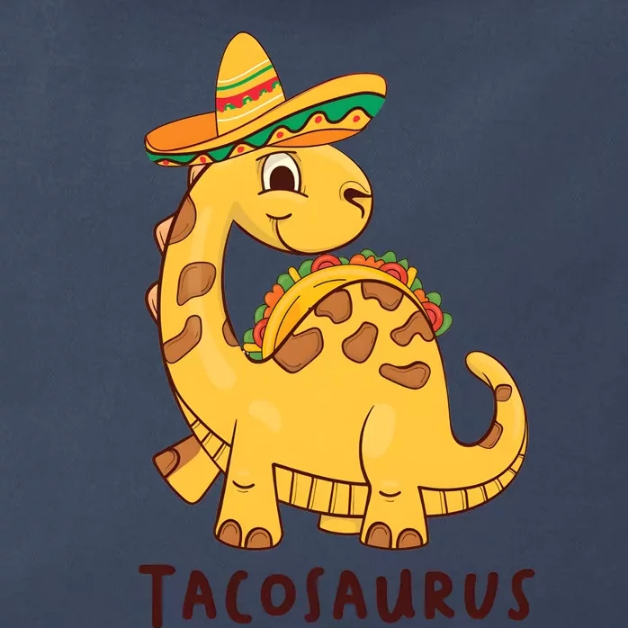 Funny Taco Dinosaur Tacosaurus Cinco De Mayo Zip Tote Bag