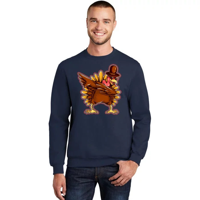 Funny Thanksgiving Dabbing Turkey Sweatshirt