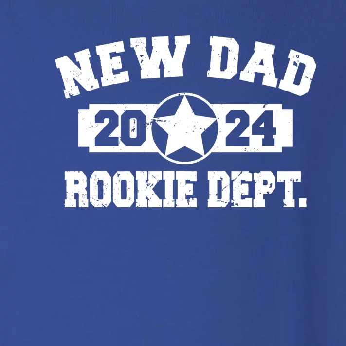 First Time Dad Est 2024 Rookie Dept Toddler Long Sleeve Shirt