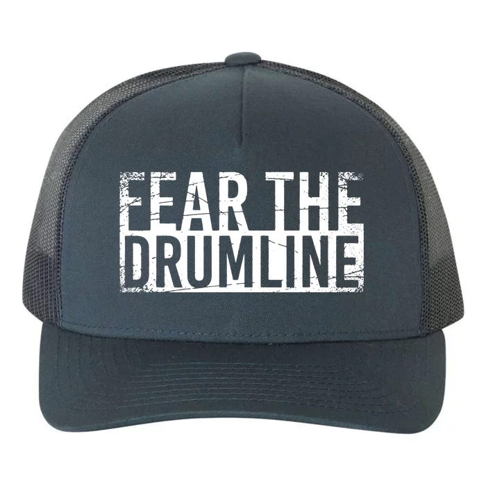 Fear The Drumline Drums Yupoong Adult 5-Panel Trucker Hat