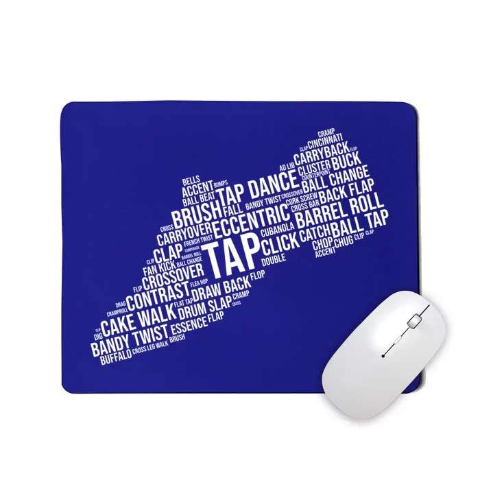 Funny Tap Dance Gift Shoe Dancing Cute Dancer Meaningful Gift Mousepad