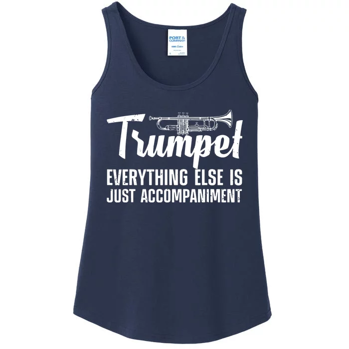 Funny Trumpet Design For Men Women Trumpet Player Horn Lover Ladies Essential Tank