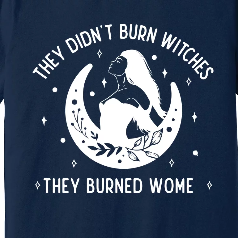 Feminist They DidnT Burn Witches They Burned Women Premium T-Shirt