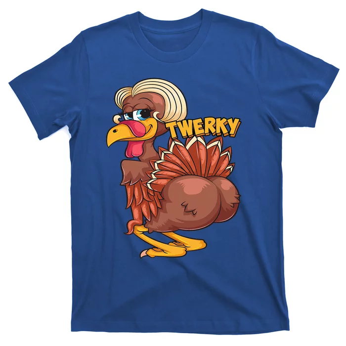 Funny Twerky Dance Cute Love Twerk Dancing Thanksgiving Gift T-Shirt