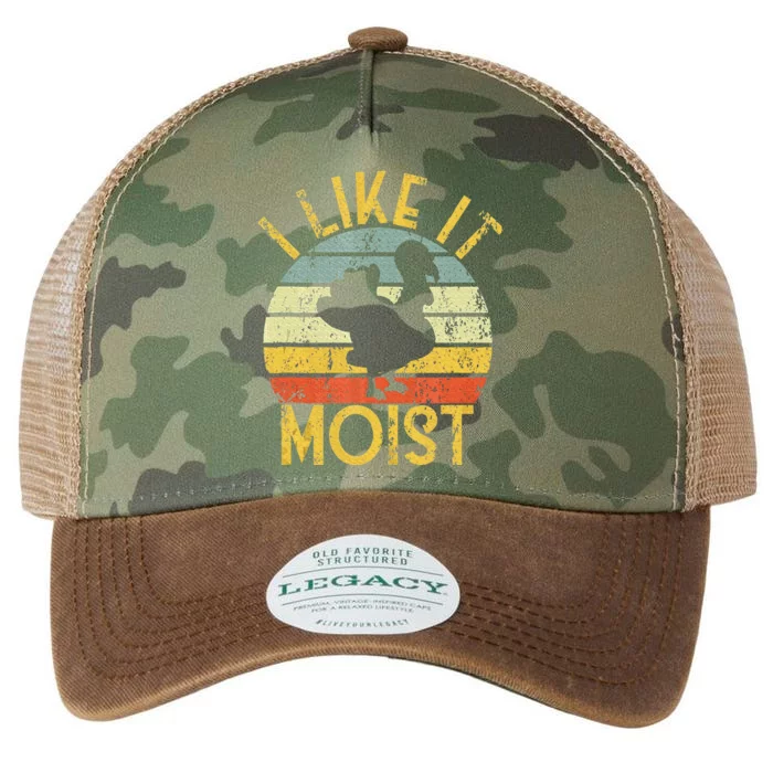 Funny Thanksgiving Dinner Cool Turkey Day I Like It Moist Legacy Tie Dye Trucker Hat