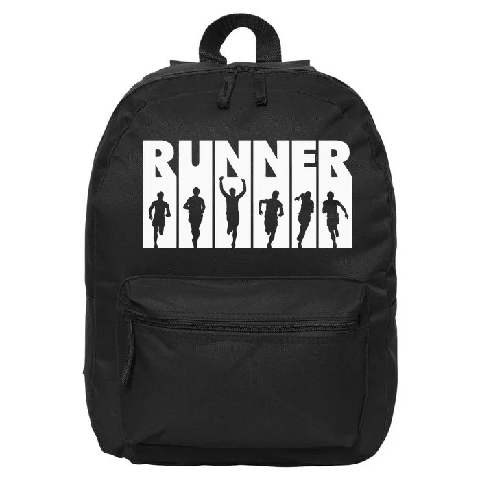 Funny Triathlon Design For Dad Swim Bike Run Triathletes 16 in Basic Backpack