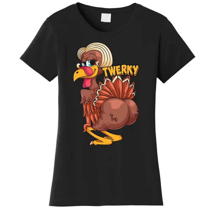 Funny Twerky Dance Cute Love Twerk Dancing Women's T-Shirt