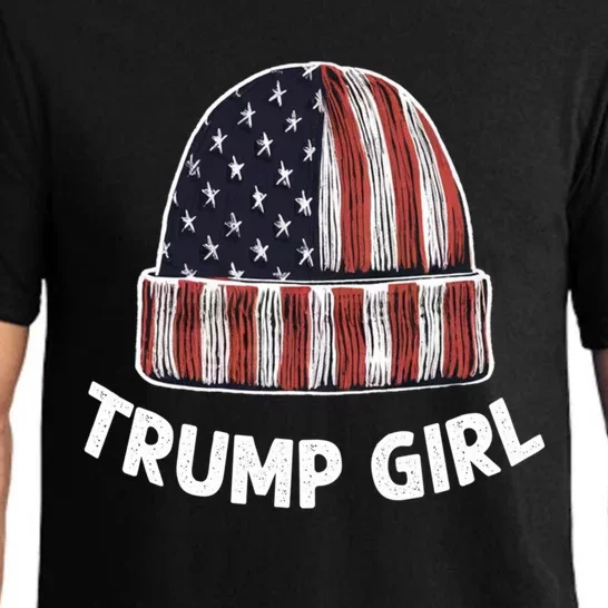 Funny Trump Election Trump Beanie Funny Gift Pajama Set