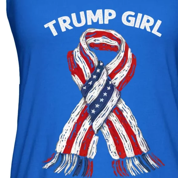 Funny Trump Election Trump Scarve Gift Ladies Essential Flowy Tank