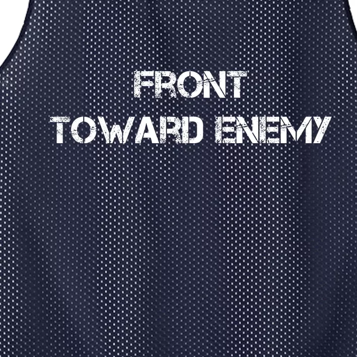 Front Toward Enemy Mesh Reversible Basketball Jersey Tank