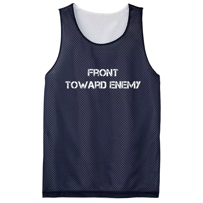 Front Toward Enemy Mesh Reversible Basketball Jersey Tank