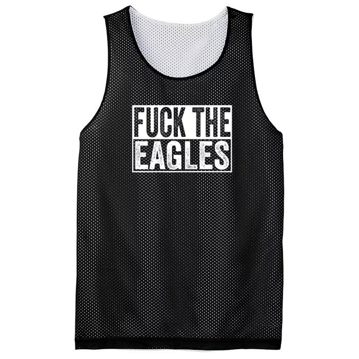 Fuck The Eagles Mesh Reversible Basketball Jersey Tank