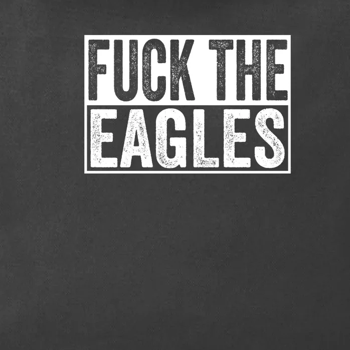 Fuck The Eagles Zip Tote Bag