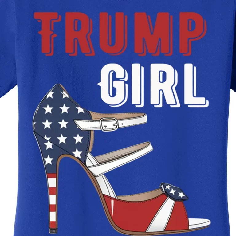 Funny Trump Election Trump Heel Shoe Gift Women's T-Shirt