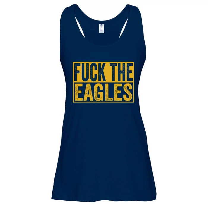 Fuck The Eagles Shirt Funny Eagles Gift For Sports Fans Ladies Essential Flowy Tank