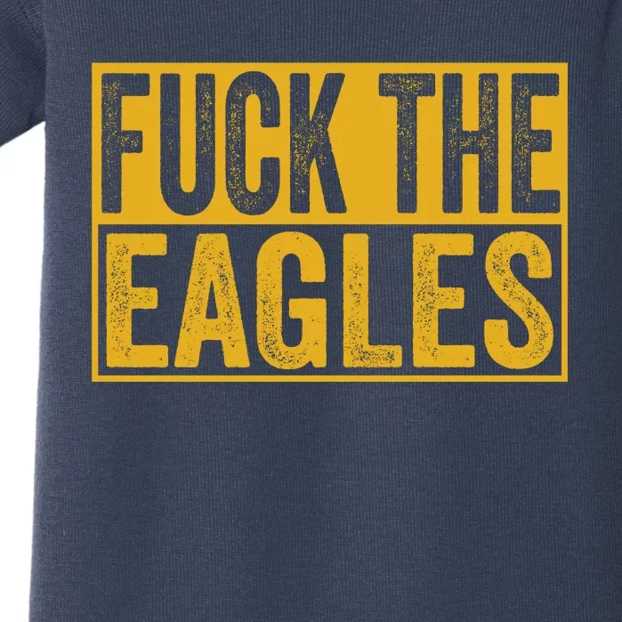 Fuck The Eagles Shirt Funny Eagles Gift For Sports Fans Baby Bodysuit