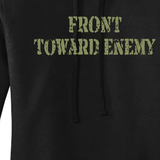 Front Towards Enemy Claymore Mine Front Towards Enemy Women's Pullover Hoodie