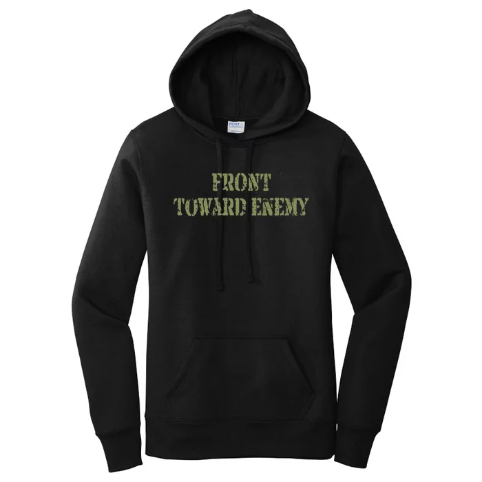 Front Towards Enemy Claymore Mine Front Towards Enemy Women's Pullover Hoodie