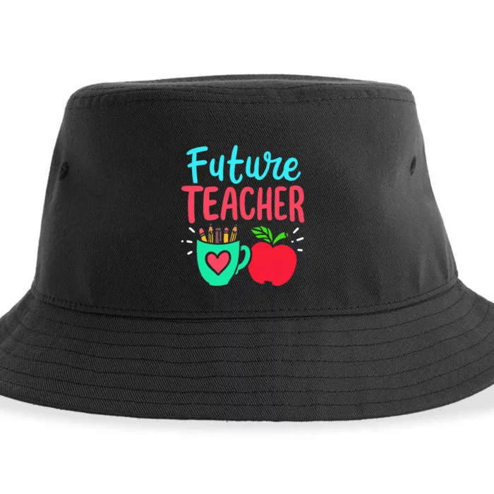 Future Teacher Education Student Sustainable Bucket Hat