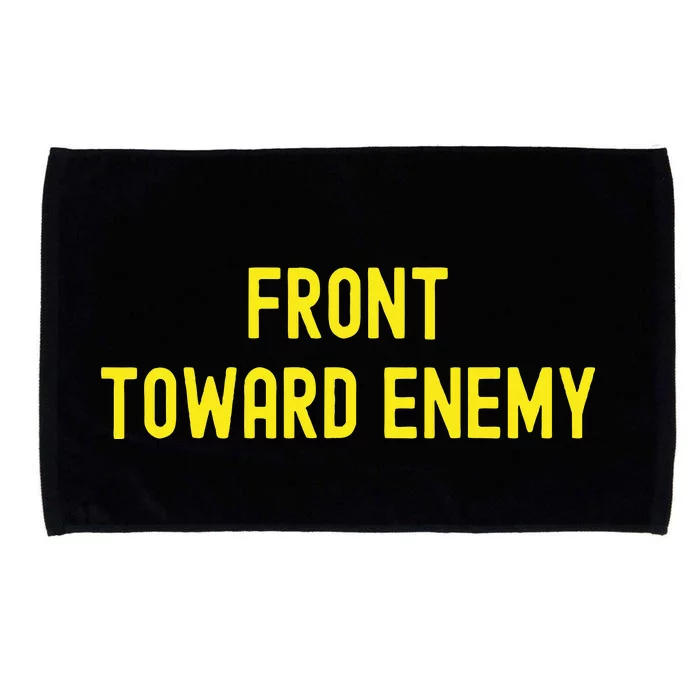 Front Towards Enemy Funny Military Usa Microfiber Hand Towel