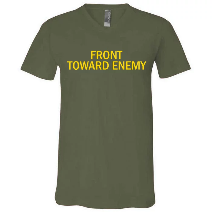 Front Toward Enemy V-Neck T-Shirt