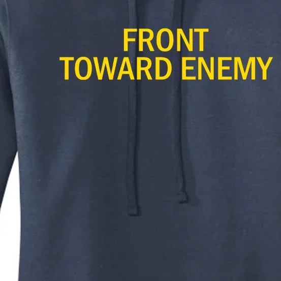 Front Toward Enemy Women's Pullover Hoodie