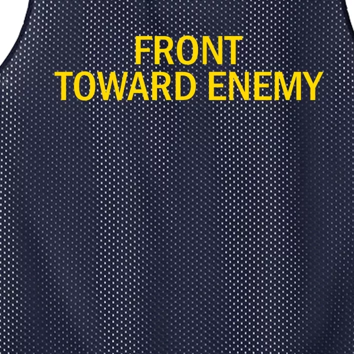 Front Toward Enemy Mesh Reversible Basketball Jersey Tank