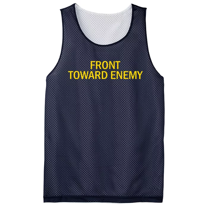 Front Toward Enemy Mesh Reversible Basketball Jersey Tank