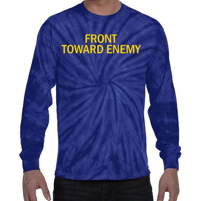 Front Toward Enemy Tie-Dye Long Sleeve Shirt