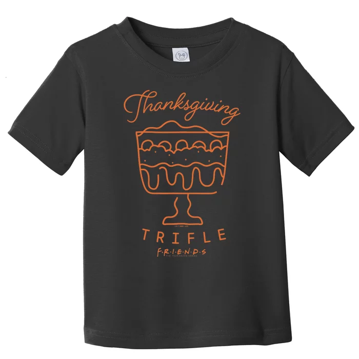 Friends Thanksgiving English Trifle Logo Toddler T-Shirt