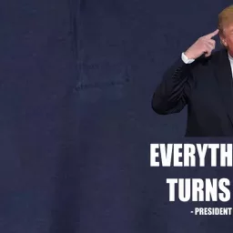 Funny Trump Everything Woke Turns To Shit Quote Softstyle Adult Sport Polo