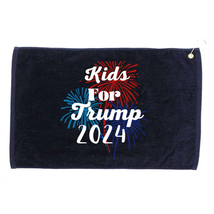 For Trump Election 2024 Cool Gift Grommeted Golf Towel