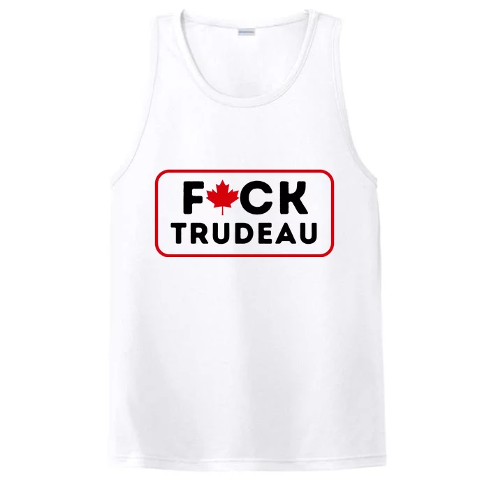 F*Ck Trudeau Performance Tank