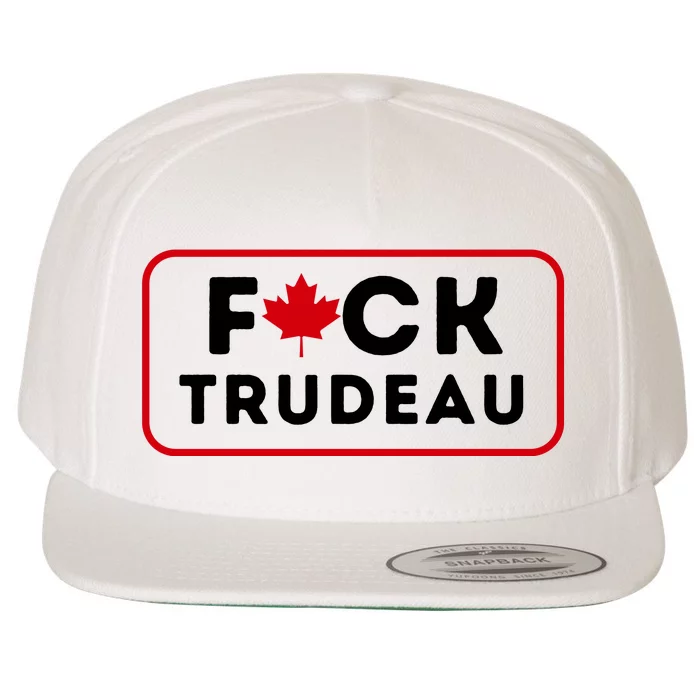 F*Ck Trudeau Wool Snapback Cap