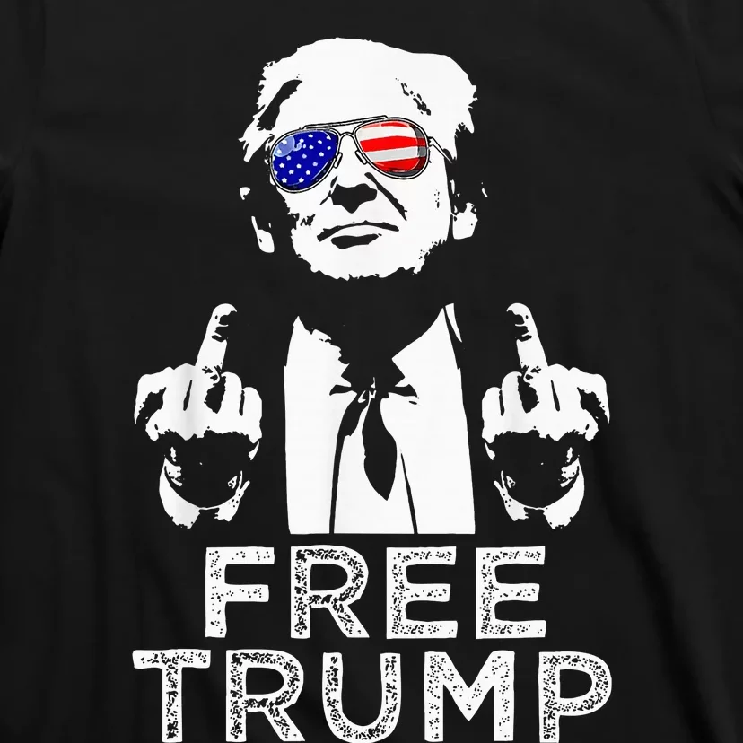 Free Trump Free Donald Trump 2024 T-Shirt