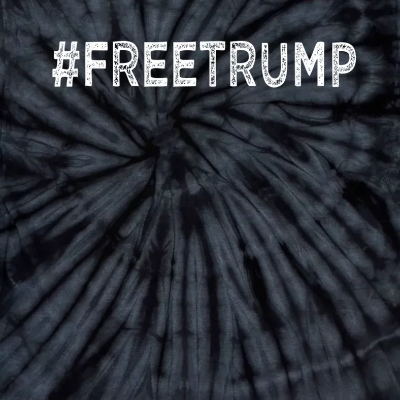 Free Trump, Free Donald Trump 2024 Tie-Dye T-Shirt