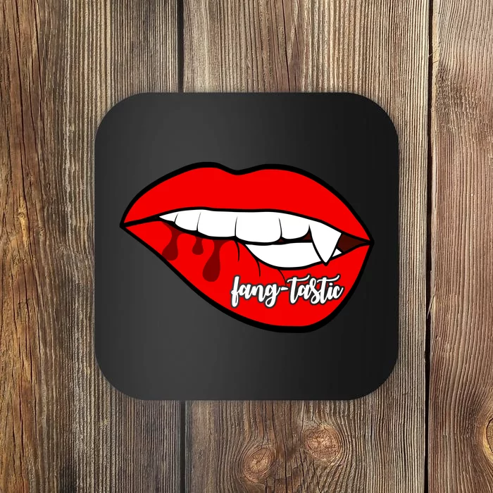 Fang Tastic Funny Vampire Lips Coaster