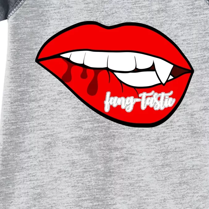 Fang Tastic Funny Vampire Lips Infant Baby Jersey Bodysuit