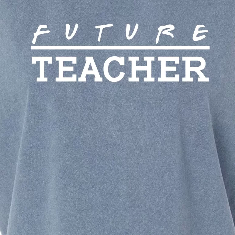 Future Teacher Garment-Dyed Women's Muscle Tee