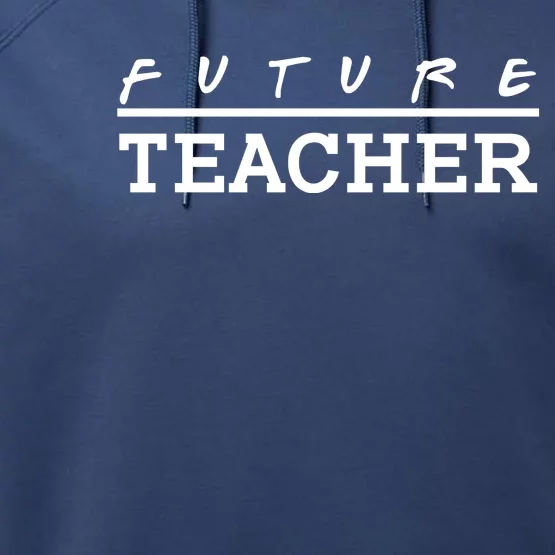 Future Teacher Performance Fleece Hoodie