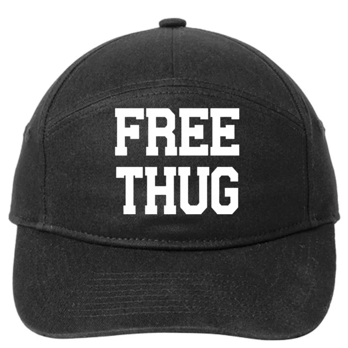 Free Thug 7-Panel Snapback Hat