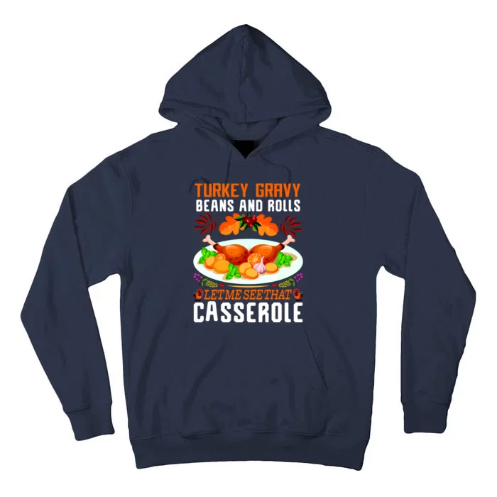 Funny Thanksgiving Food Tall Hoodie