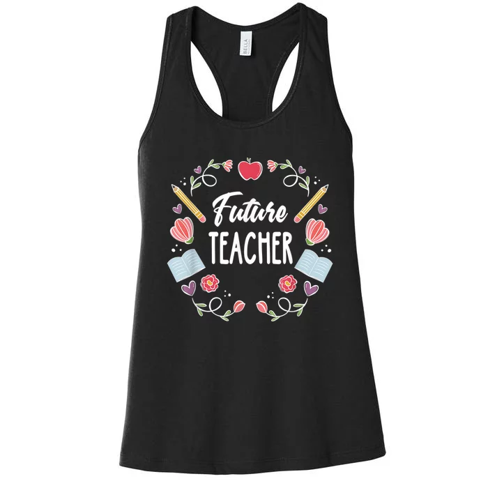 Future Teacher Women's Racerback Tank