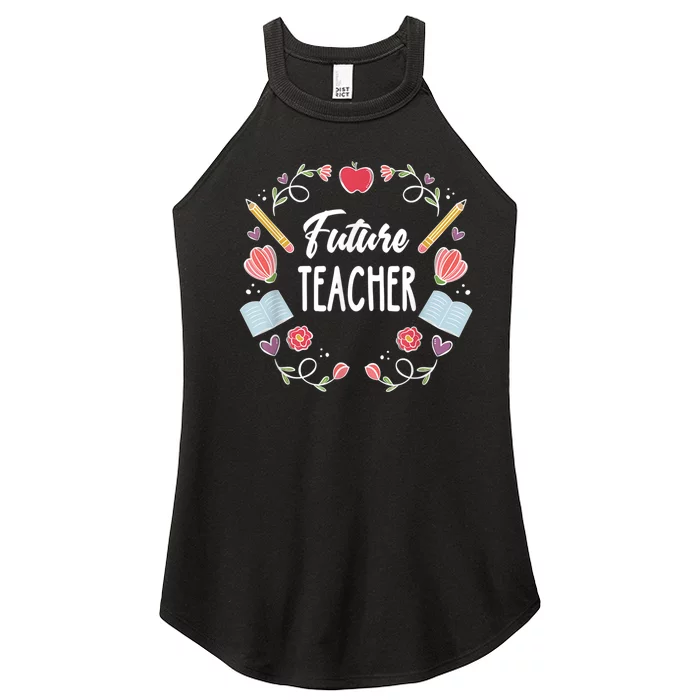 Future Teacher Women’s Perfect Tri Rocker Tank