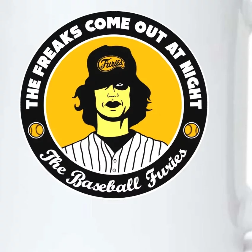 Funny The Freaks Come Out At Night The Baseball Furies Black Color Changing Mug