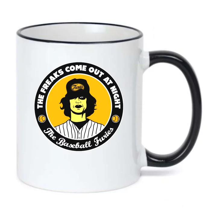 Funny The Freaks Come Out At Night The Baseball Furies Black Color Changing Mug