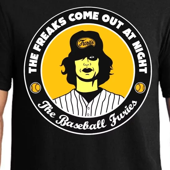 Funny The Freaks Come Out At Night The Baseball Furies Pajama Set