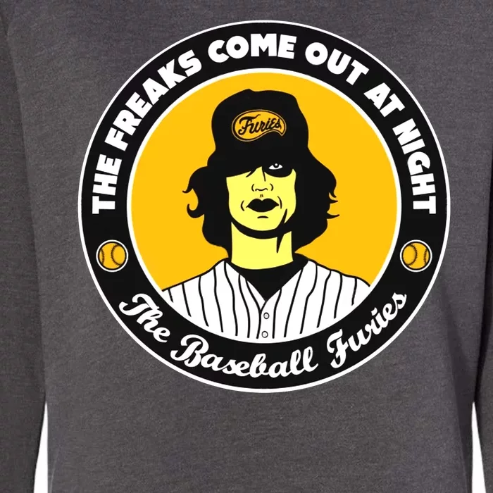 Funny The Freaks Come Out At Night The Baseball Furies Womens California Wash Sweatshirt