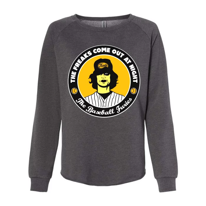 Funny The Freaks Come Out At Night The Baseball Furies Womens California Wash Sweatshirt